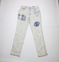 NOS Vtg 90s Streetwear Mens 36x36 Acid Wash Baggy Fit Straight Leg Denim Jeans - £71.18 GBP