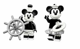 LEGO Disney Series 2 Minifigures VINTAGE MINNIE &amp; MICKEY MOUSE SEALED 71024 - £12.57 GBP