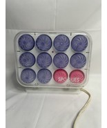 1990 Conair Spoolies Silicone Electric Heat Hair Curlers Rollers  24 Spools - $28.05