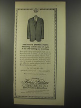 1956 Brooks Brothers Clothing Ad - For today&#39;s undergraduates - £14.60 GBP