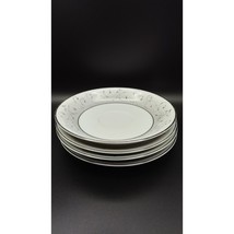 Vintage Saucer Plate Harmony Fukagawa Pattern 4504 Gray Scrolls Replacem... - $41.80