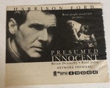 Presumed Innocent Tv Guide Print Ad Harrison Ford TPA11 - £4.74 GBP