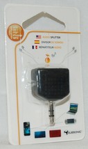 NEW Subsonic Stereo Audio Splitter 3DS DSi PSP iPhone Player 3.5mm Headphones - £3.65 GBP