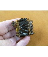 Y-DRA-CD-700) little Tiger&#39;s eye Chinese Dragon MYTHICAL carving gemston... - $24.05 CAD