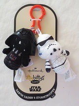 Hallmark Itty Bittys Clippys Star Wars Darth Vader & Stormtrooper Plush Clippy - £10.35 GBP