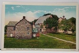 Ephrata  Pa Almonry 1730, Saal 1738, Saron 1740 Cloister Postcard I1 - $4.95