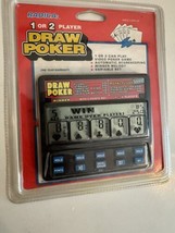 Radica Draw Poker 5000 1 Or 2 Players #1410 Handheld Electronic Game New... - £39.34 GBP
