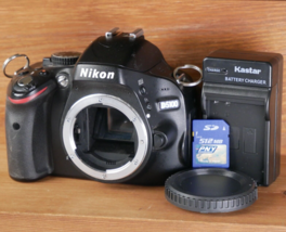 Nikon D5100 16MP Digital DSLR Digital Camera Body *GOOD/TESTED* Shutter ... - £112.28 GBP