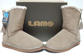 Lamo Luna Size 9 M EU 40 Women&#39;s Water-Resistant Suede Boots Mushroom MU... - $48.94 CAD