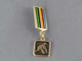 Vintage Summer Olympic Games Pin - Moscow 1980 Field Hockey Event- Medal... - $15.00