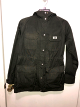 Penfield Hudson Wax Cloth Utility Field Jacket 65/35 Mens SZ Small EUC Hooded - £47.47 GBP