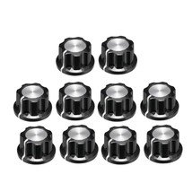 uxcell 10Pcs 19.5x11.5mm Silver Tone Top Potentiometer Volume Control Ro... - $18.99