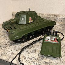1961 Deluxe Reading Tiger Tank Battery Operated Tank Parts Or Repair - $180.83