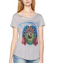 William Rast Women&#39;s Riot Single Cold Shoulder Gray T-Shirt Size S or M - £7.59 GBP