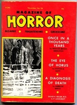 Magazine Of HORROR-BIZARRE-GRUESOME--H P LOVECRAFT----#24---NOV 1968 - £64.89 GBP