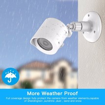 YI Home Camera Wall Mount Cover 360° WaterProof Adjustable Indoor &amp; Outdoor USA - £17.77 GBP