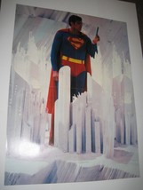 Superman Poster #34 Fortress of Solitude w/ Kryptonite Shard Christopher Reeve M - £55.05 GBP