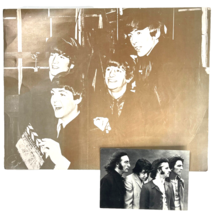 The Beatles Vtg Lobby Card + Apple Corps Postcard Hard Days Night 2 Item Bundle - £27.86 GBP