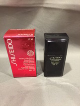 24 x NIB Shiseido Perfect Refining Foundation  D30 Very Rich Brown Wholesale Lot - $168.30