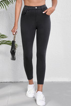 Black Skinny Fit Ankle High Waist Jeans - $26.76