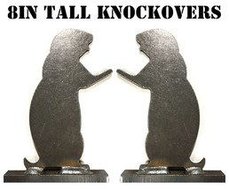 Steel Shooting Targets Prairie Dog Silhouette Knockovers .22LR Pistol/Rifle - $33.65
