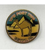 Egypt Pennsylvania VFW Veterans Of Foreign Wars Patriotic Enamel Lapel H... - $7.95