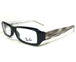 Ray-Ban Eyeglasses Frames RB5185 2331 Black Brown White Gray Horn 51-14-135 - £59.06 GBP