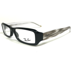 Ray-Ban Eyeglasses Frames RB5185 2331 Black Brown White Gray Horn 51-14-135 - £59.11 GBP