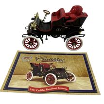 1903 Cadillac Runabout Tonneau 1/32 Scale Diecast Car NMMM Black Red w I... - €12,14 EUR
