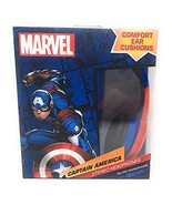 Captain America Stereo Headphones Over The Ear Comfort Cushions in Line ... - $11.55 CAD