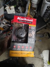 Kwikset Single Cylinder Deadbolt SmartKey &amp; Microban Venetian Bronze 998... - $24.70