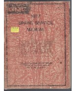 1977 GMC Sprint Original OEM Shop Manual 77 Repair Service Book X7731 - $529.86 MXN