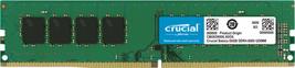 Crucial Ram 4GB DDR4 2400 M Hz CL17 Desktop Memory CT4G4DFS824A Green/Black - £23.20 GBP+