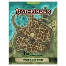Paizo Pathfinder 2E: Kingmaker Poster Map Folio - £20.03 GBP
