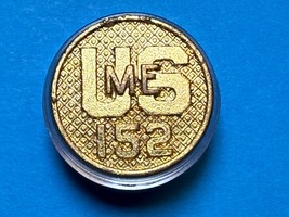 CIRCA 1926-1937, U.S. MAINE, 152nd REGIMENT, COLLAR DISK TYPE II - $21.02 CAD
