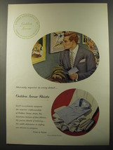 1953 Golden Arrow Shirts Ad - Obviously superior in every detail - £14.50 GBP