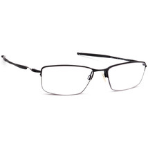 Oakley Eyeglasses OX5113-0156 Lizard Satin Black Half Rim Metal Frame 56... - £95.91 GBP