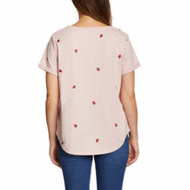 Vintage America Ladies Short Sleeve Embroidered Tee Relaxed Fit - £23.44 GBP