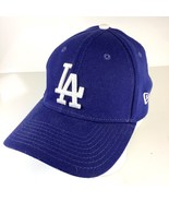 Blue New Era 39Thirty Stretch Fit Medium-Large LA Dodgers Baseball Cap VGC - $220.44 MXN