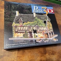 Puzz 3D Puzzle Abington Manor 225 pieces Hasbro Dimensional - New - $14.84
