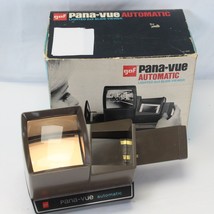 Vintage GAF Pana-Vue Automatic Lighted 2x2 Slide Viewer in Original Box Works - £23.11 GBP