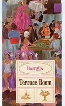 Harrah&#39;s Terrace Room Menu 1966 Reno Nevada - £43.25 GBP