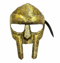 Medieval Gladiator Face Mask MF Doom face mask Steel Knight Armor LARP MAsk - £31.71 GBP