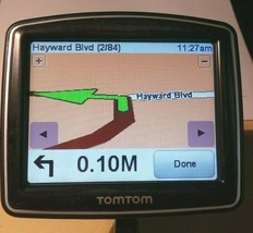 TomTom ONE 140 PORTABLE CAR GPS NAVIGATOR / USA, CANADA MAPS - £25.58 GBP