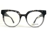 GUESS Brille Rahmen GU2652 020 Schwarz Grau Transparent Rund Voll Rim 50... - $55.57