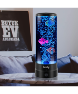 Bazfy 12-Inch LED Bubble Fish Table Lamp USB Powered Acrylic Bedroom Nig... - €25,86 EUR
