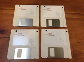 Vintage 1995 Mac Macintosh Printer Software Installation Floppy Disks - £39.33 GBP