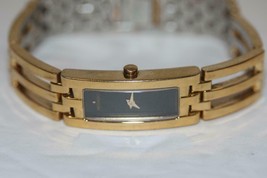Movado Esperanza 88H51400 Gold Plated S. Steel Rectangle Case Swiss Watch 7" WR - $247.78