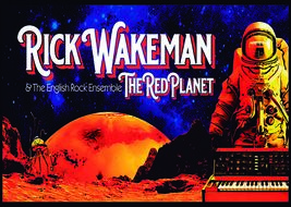 RICK WAKEMAN The Red Planet FLAG CLOTH POSTER BANNER CD Progressive Rock - £15.64 GBP