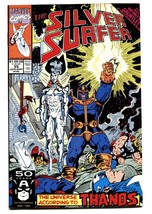 Silver Surfer #55 1991 Infinity Gauntlet Thanos Marvel. - £22.31 GBP